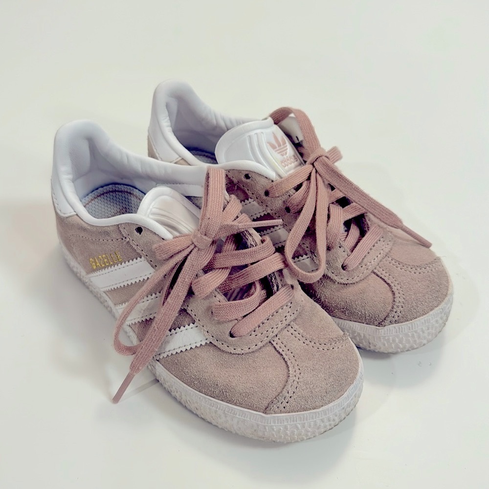 Pink Adidas Gazelles (11K) Ortholite